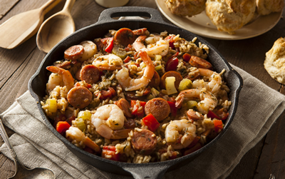 New Orleans, creole food cooking class